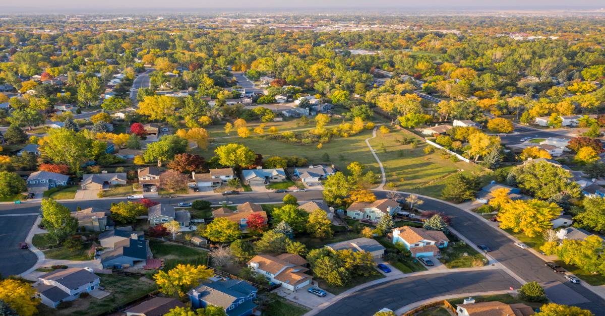 Photo of a small town